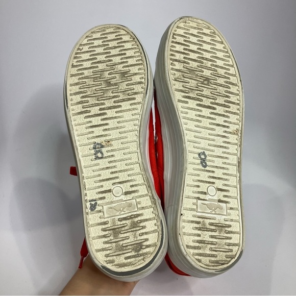Rocketdog bright red platform Sneakers retro style size 8 - Picture 5 of 7